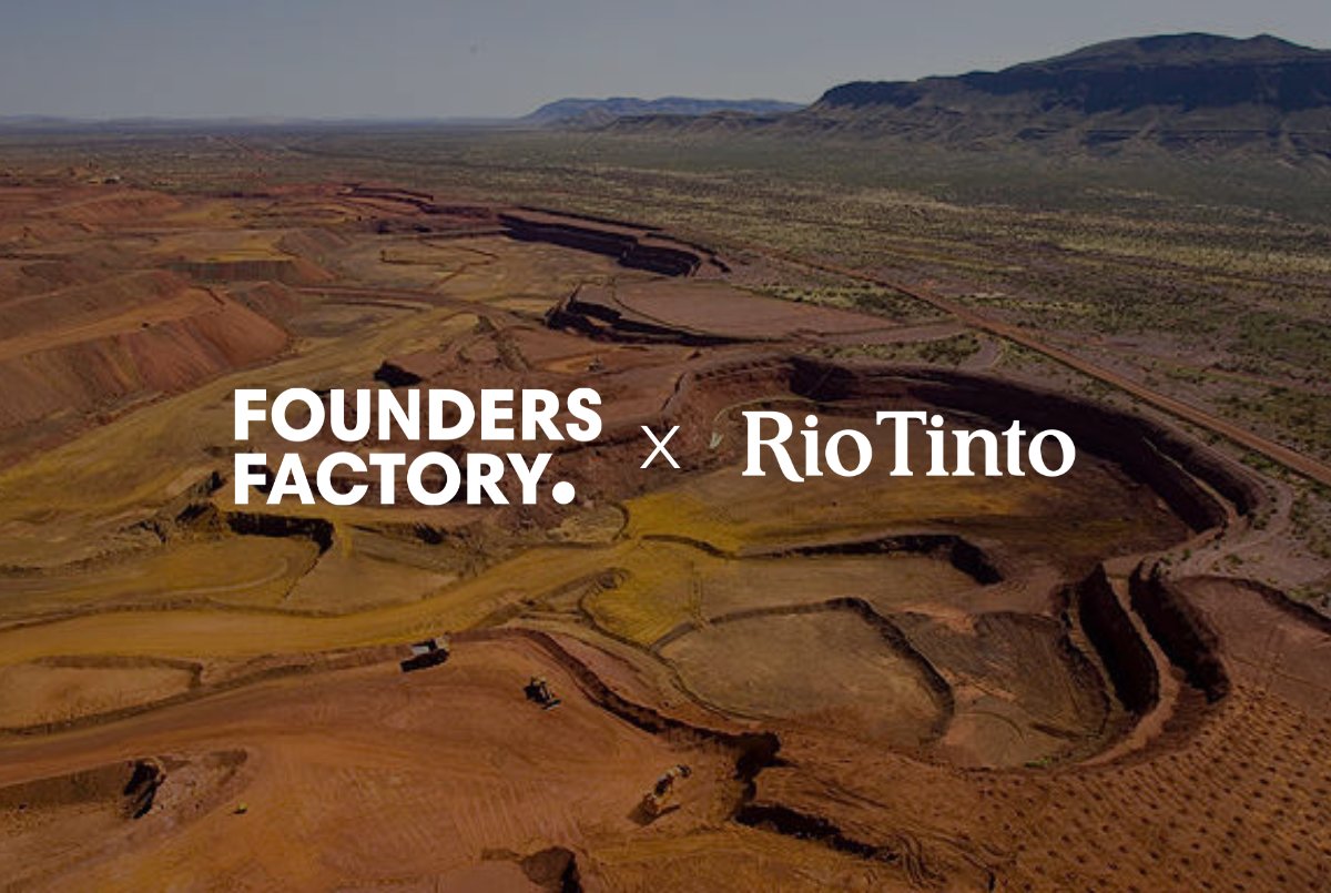 Founders Factory-Rio Tinto invest in Durin